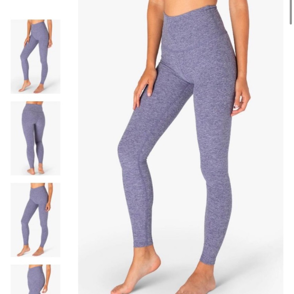 Beyond yoga caught in the midi spacedye legging